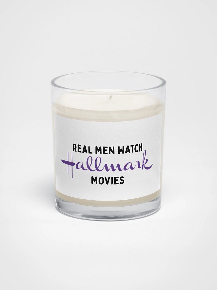 Real Men Watch Hallmark Movies – Soy Wax Candle product image (1)