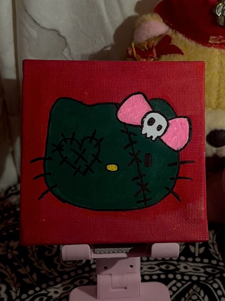 Custom Hello Kitty Art Canvas product image (2)