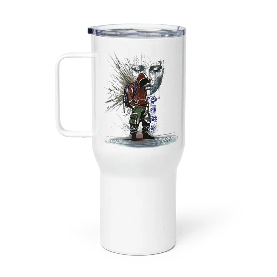 PTSD: Silent Struggle Travel Mug with a Handle product image (1)