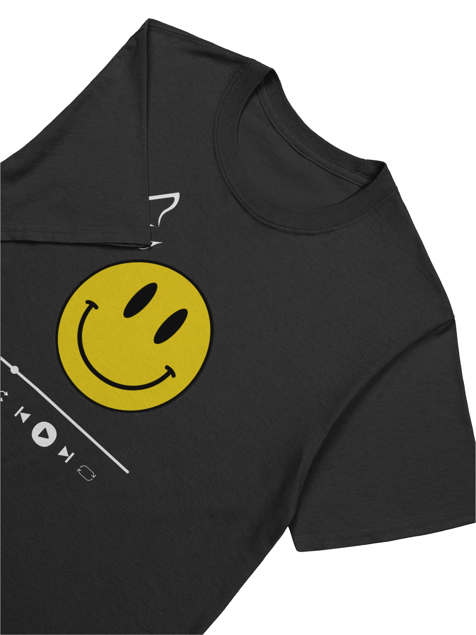 Smiley Face Music T-Shirt product image (7)