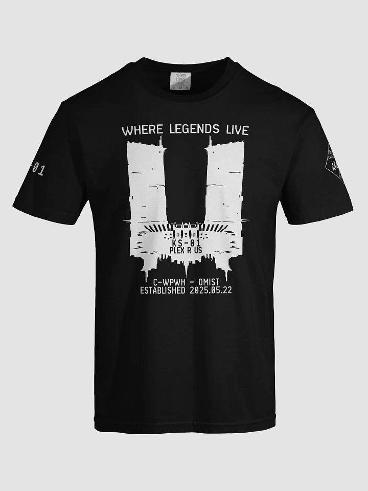 Where Legends Live | Unisex | Comfort Colors Garment-Dyed Heavyweight T-Shirt product image (1)