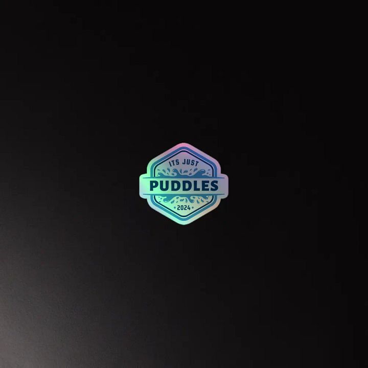 Puddles Holographic Sticker product image (2)