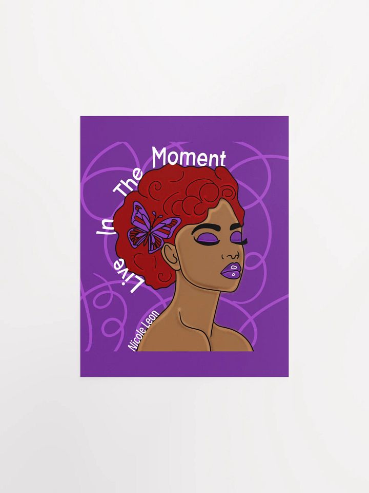 In The Moment - Tranquil Redhead Poster product image (1)