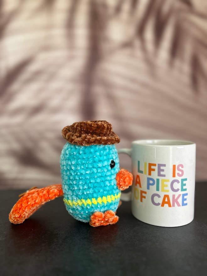 Napoleão (platypus amigurumi) product image (5)