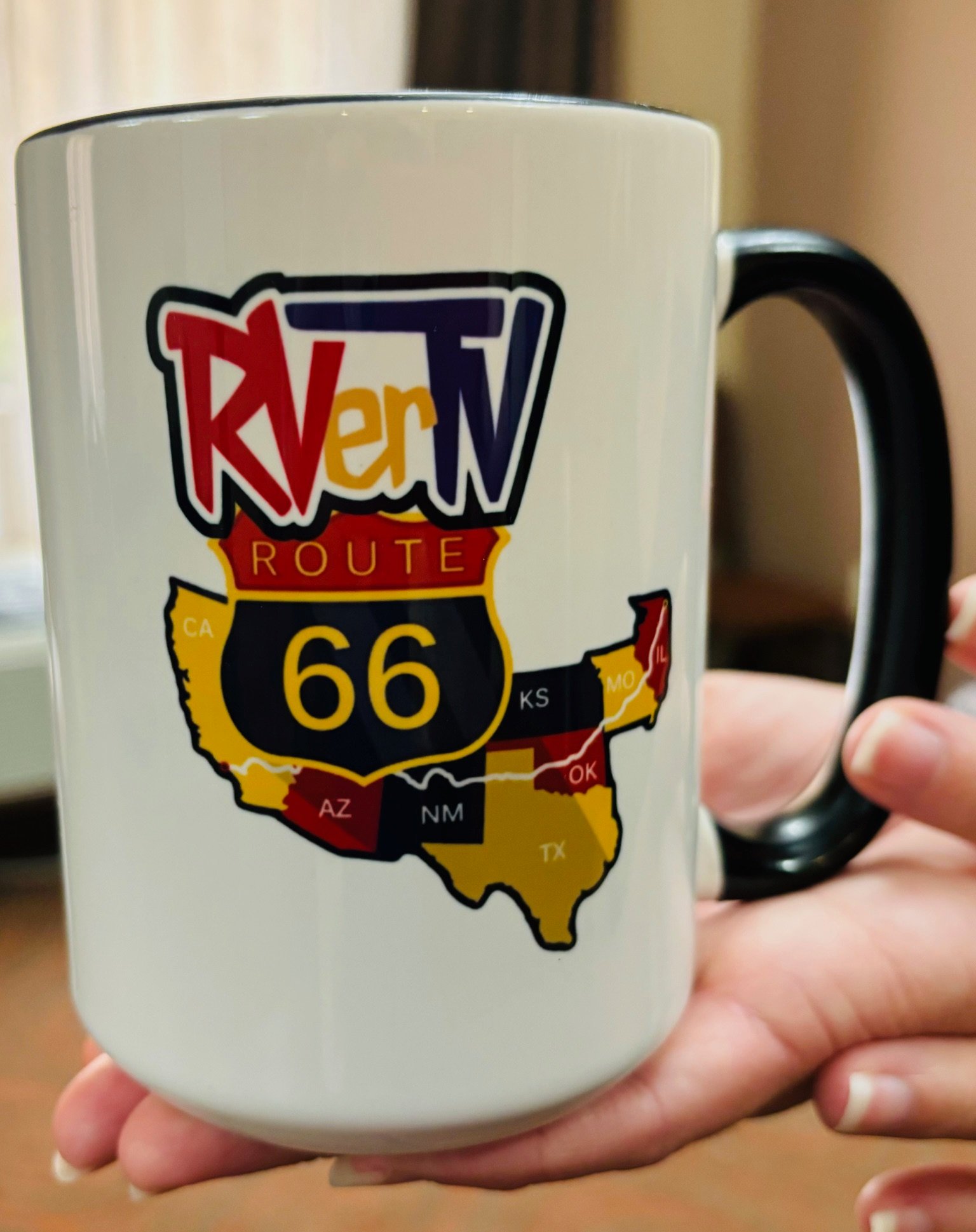 Route 66 Map - Coffee Mug product image (3)