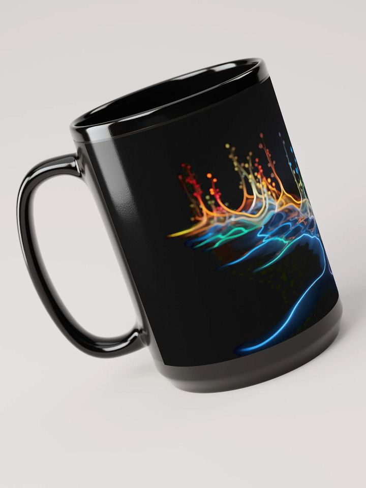 Energizing Wave Black Mug product image (2)