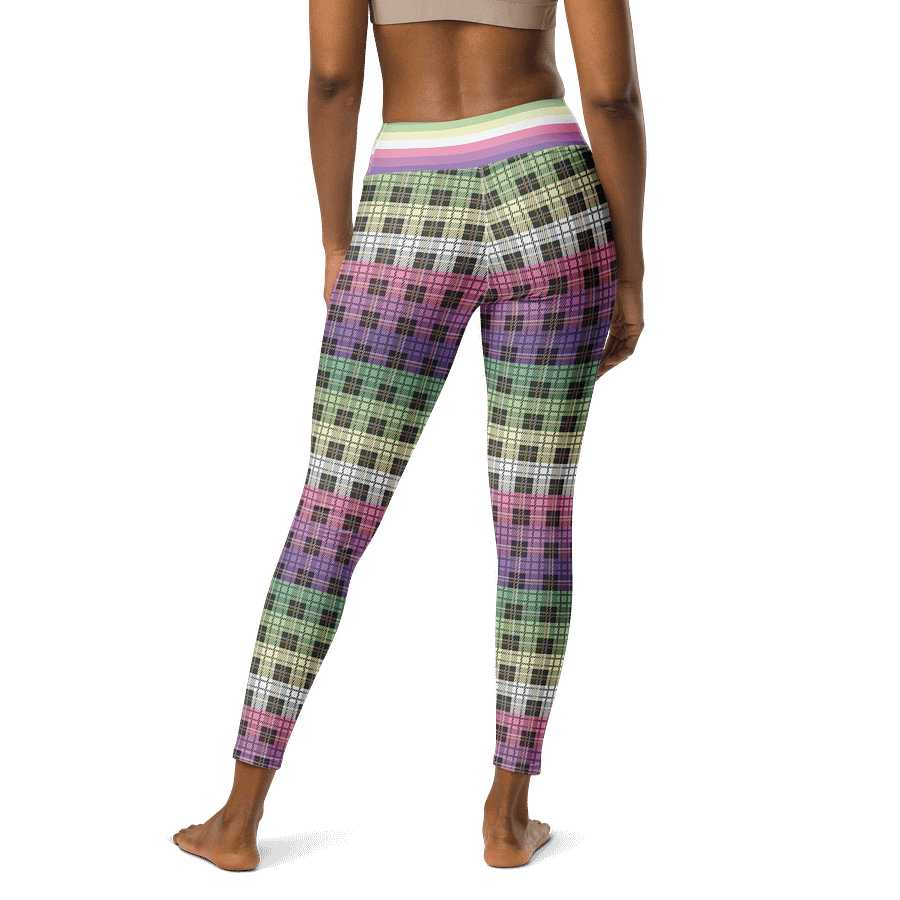 Genderfae Pride Plaid Leggings product image (2)
