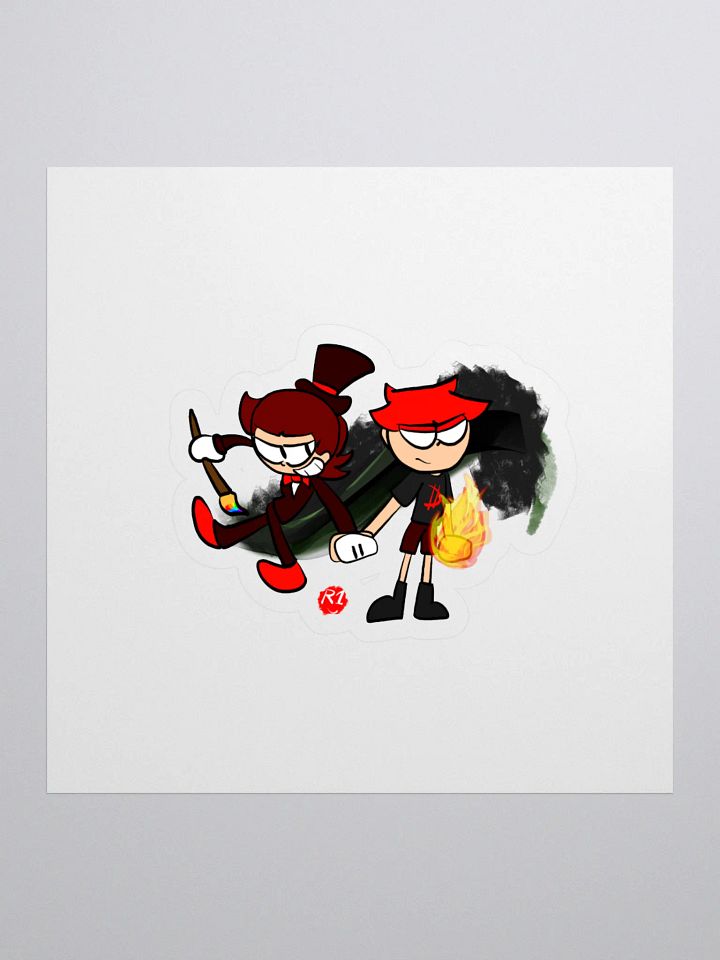Tendi x Mr. C: Thinner & Flames Sticker product image (1)