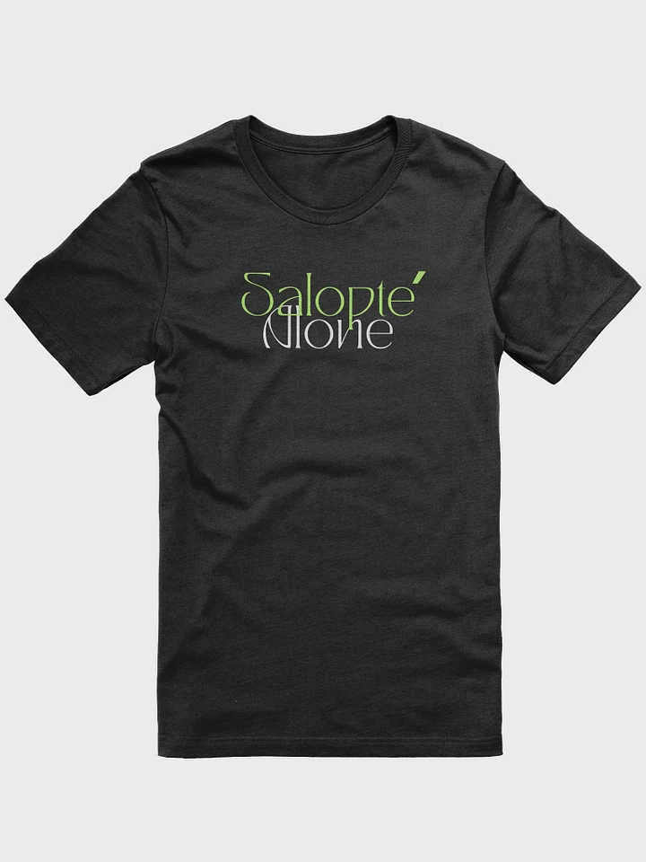 Salopte Alone Green Text T Shirt product image (1)