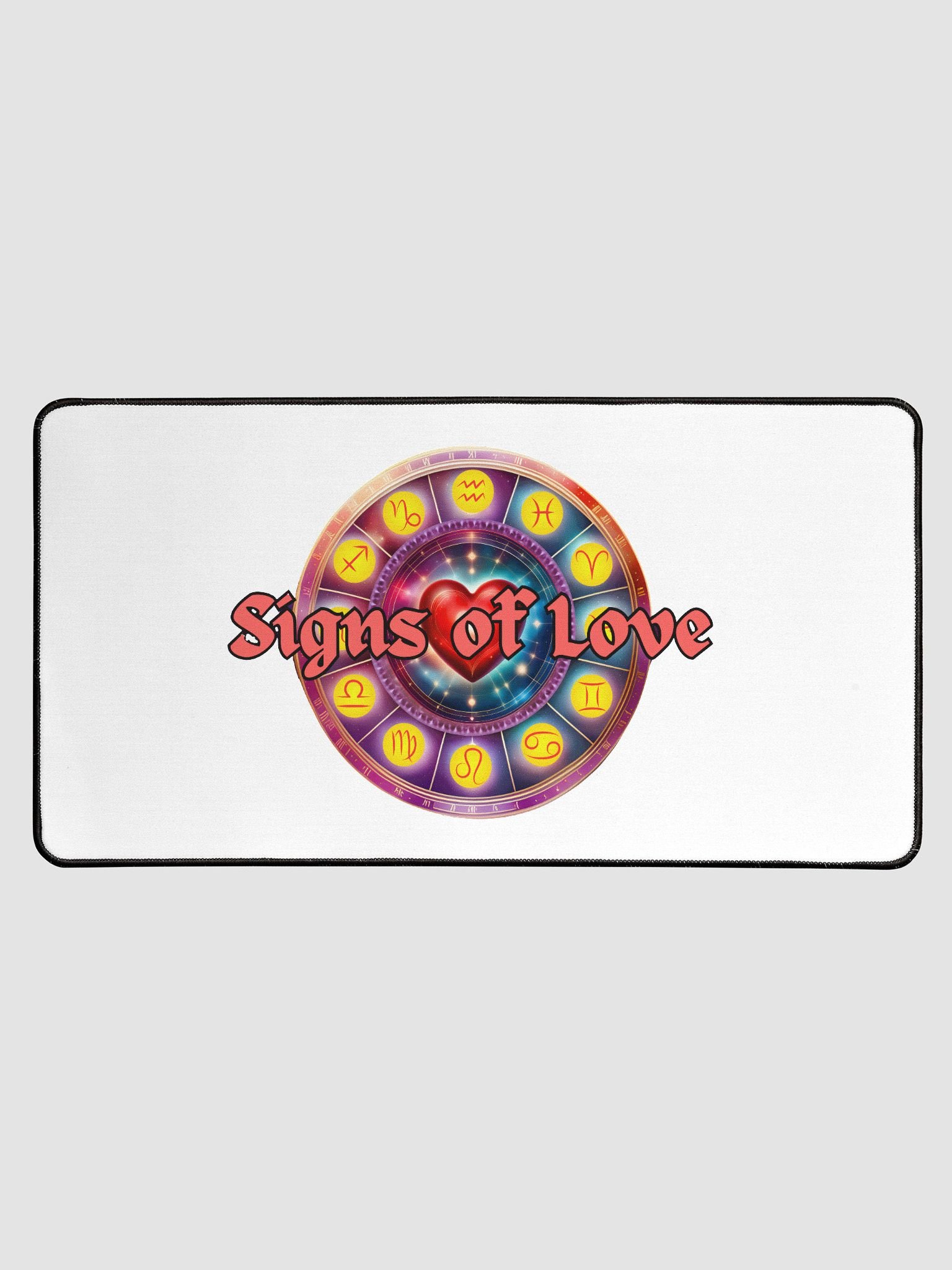 Signs of Love Logo Desk Mat product image (1)
