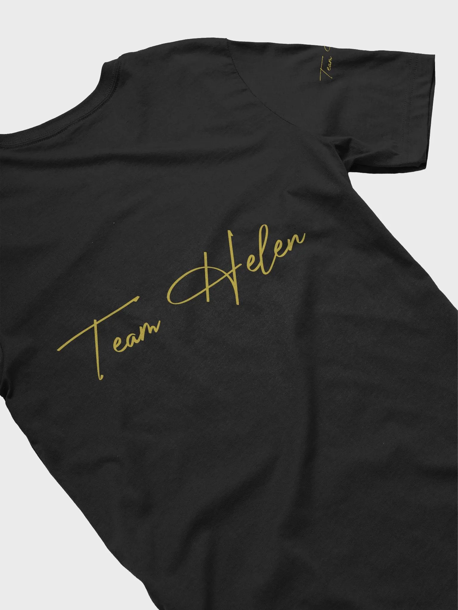 Gold LTD Edition Team Helen Clarke Exclusive T-shirt Members Only product image (4)
