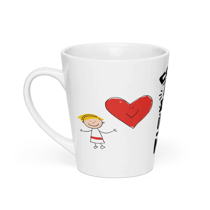 "Coffee is like a Hug in a Mug" Latte Mug product image (2)