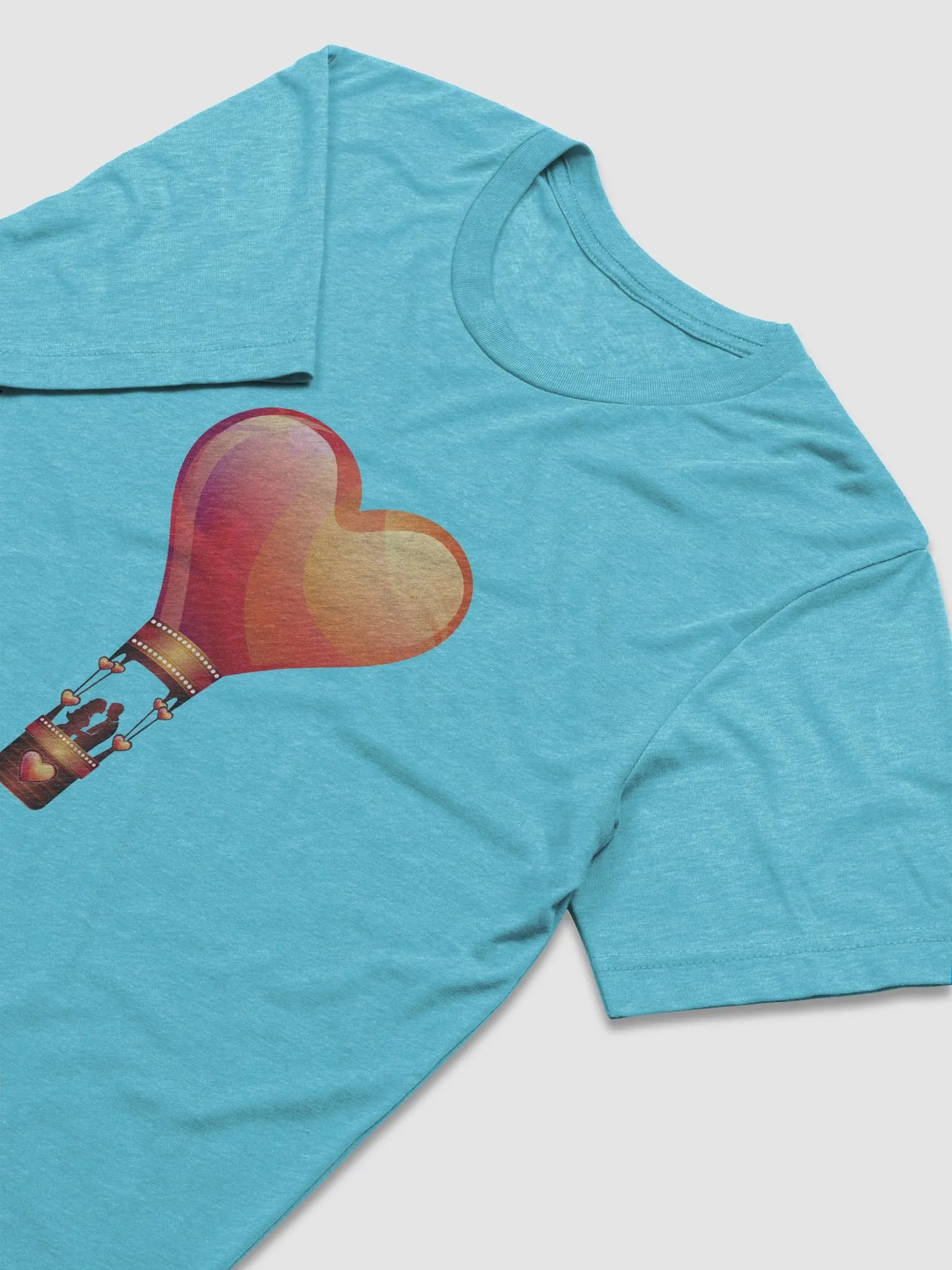 LOVE COUPLE IN A HOT AIR BALLOON HEART, LOVE, PROFILE, RED, PUNK, RETRO, VINTAGE, ADVENTURE, VALENTINES DAY, ROMANTIC, ROMANCE, COUPLE, GIRLFRIEND, BOYFRIEND, HUSBAND, WIFE product image (24)