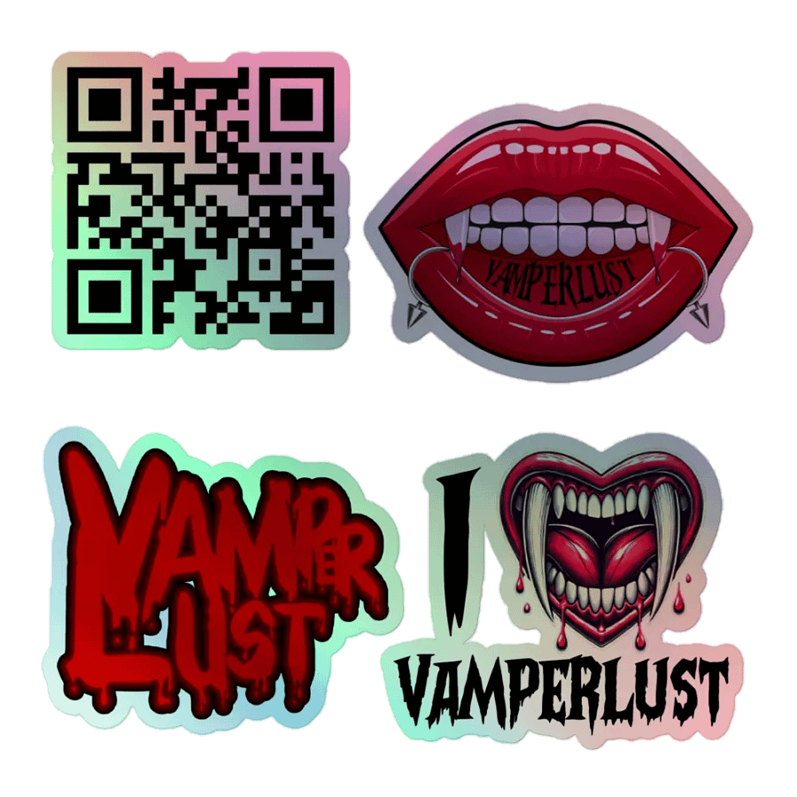 Vamperlust Holographic Stickers product image (1)
