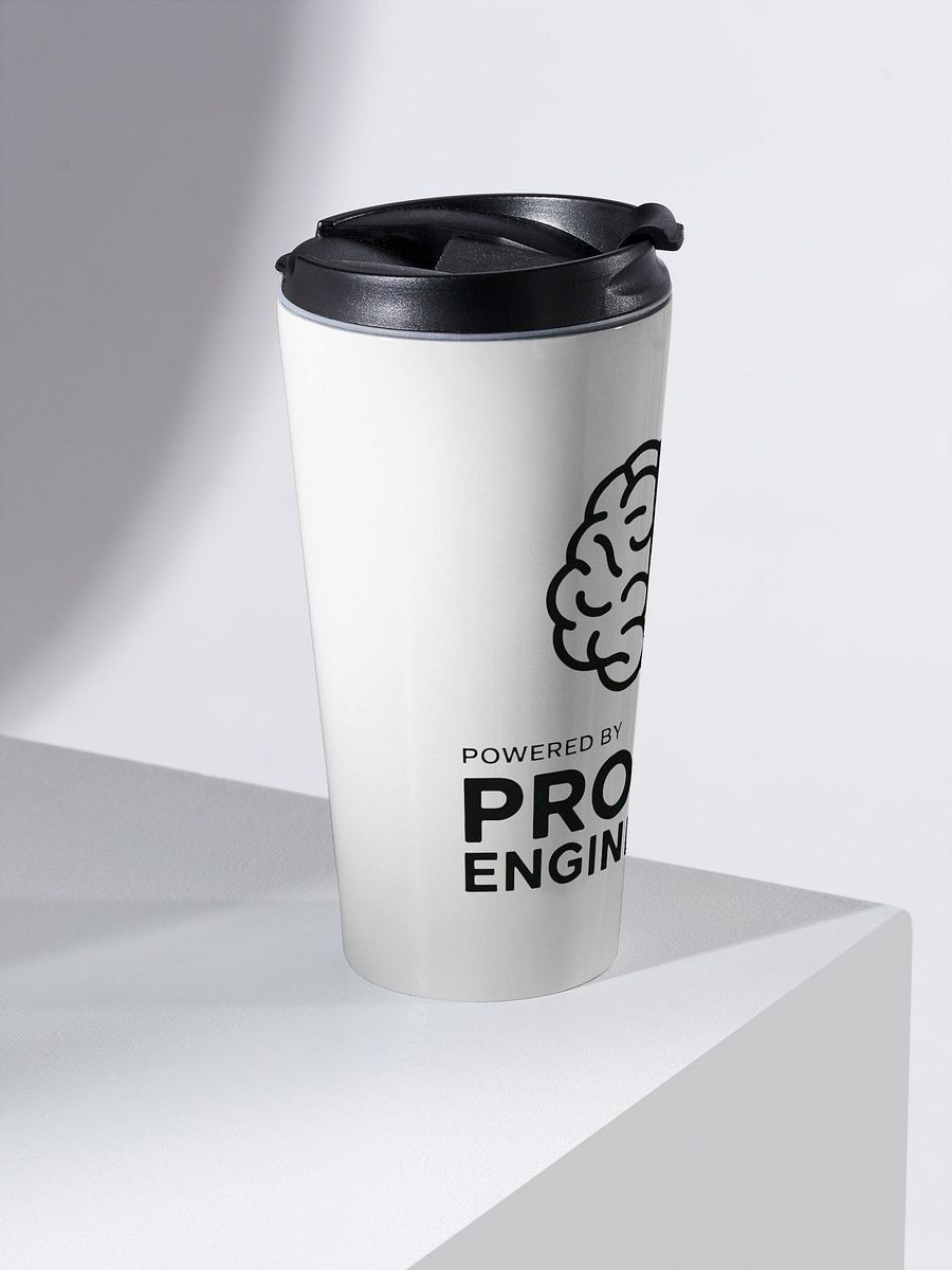 Prompt Engineering Brainiac Stainless Steel Travel Mug product image (2)