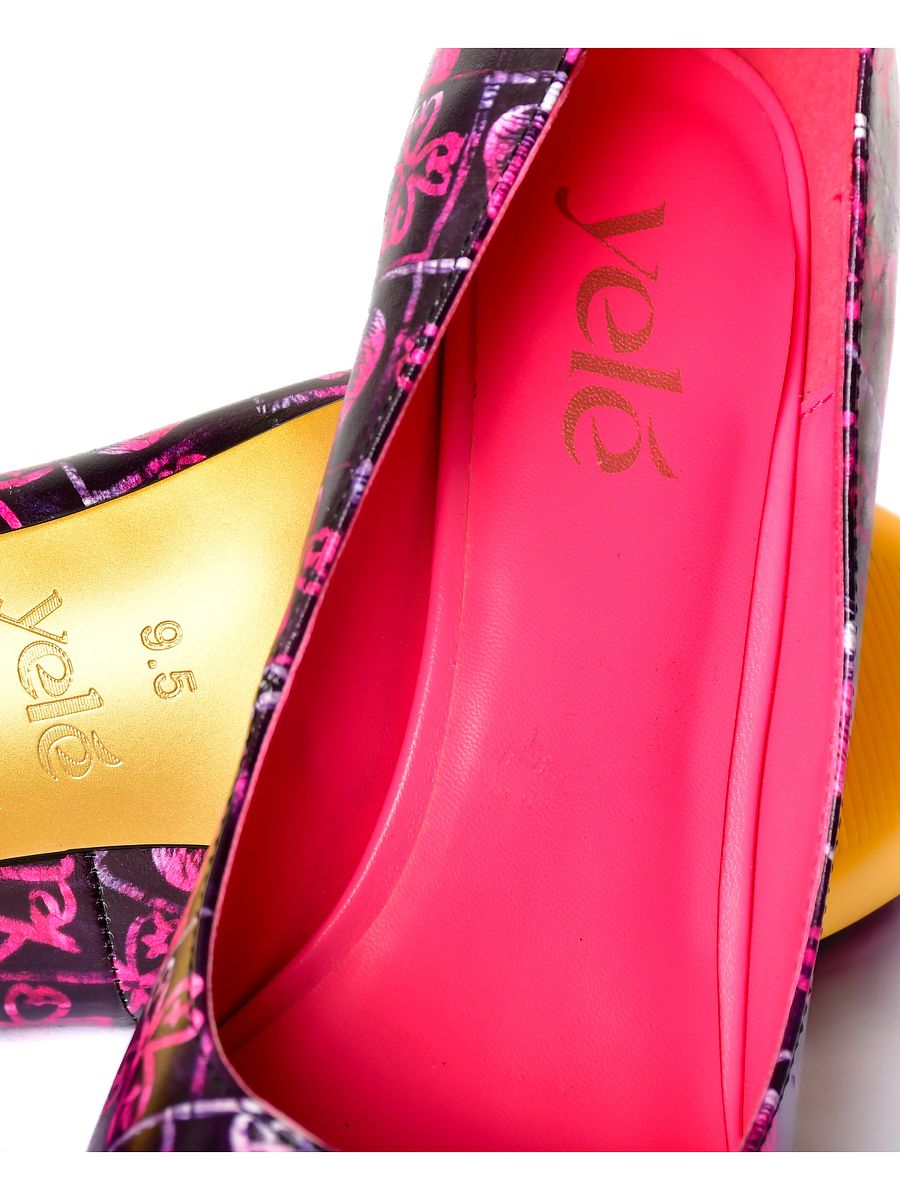 Adire Print Women's Pump Shoe: Power of Love Collection product image (3)