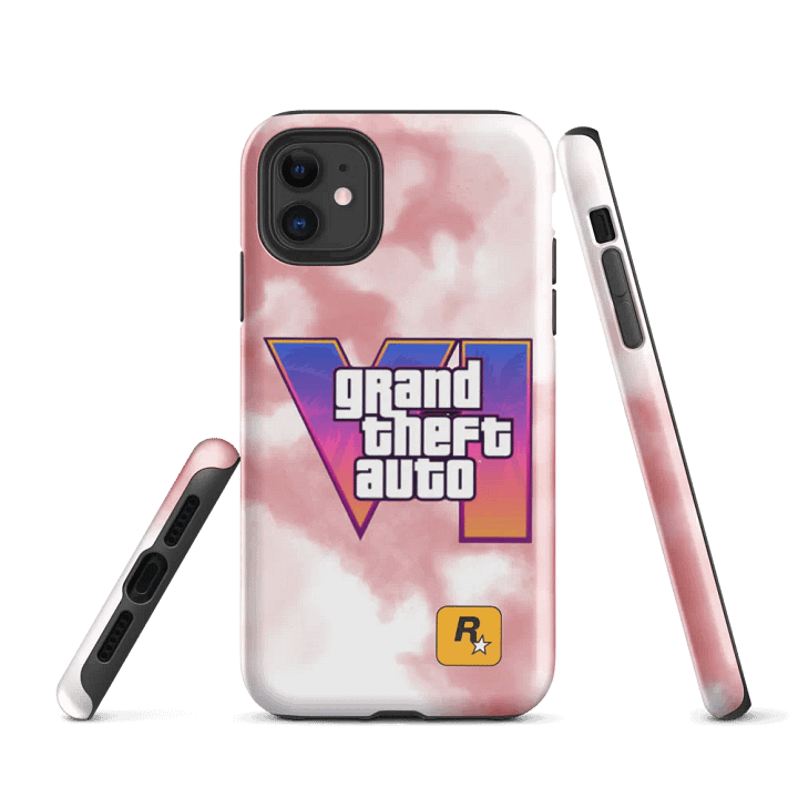 Grand Theft Auto VI Cloudy Logo Tough iPhone® Case product image (1)