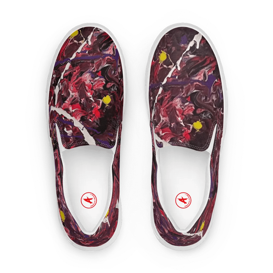 Men's Slip-On Canvas Shoes (Purple Rain) product image (6)
