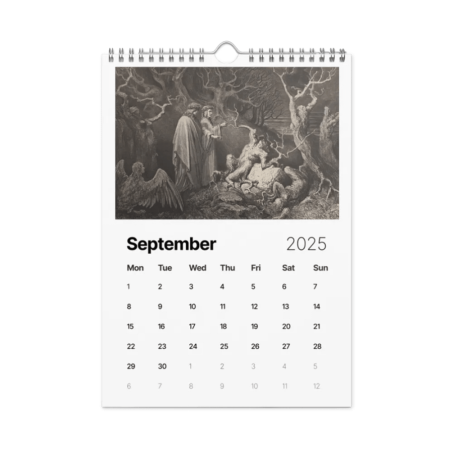 INFERNO 2025 calendar! product image (10)