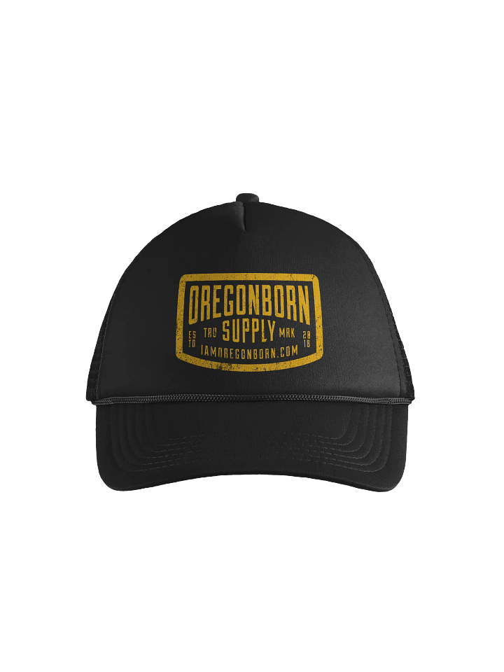 Oregon Born Supply Foam Trucker Hat product image (1)