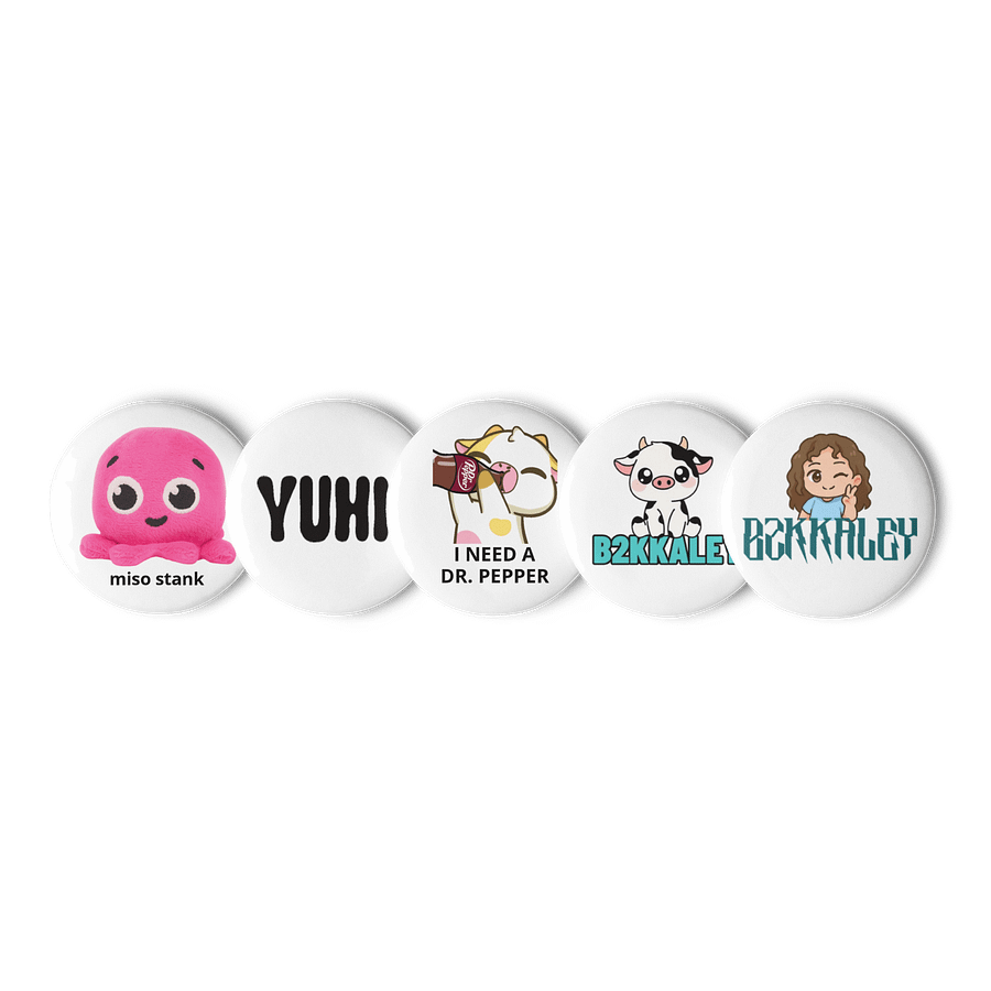 B2KKaley Pin Buttons product image (1)