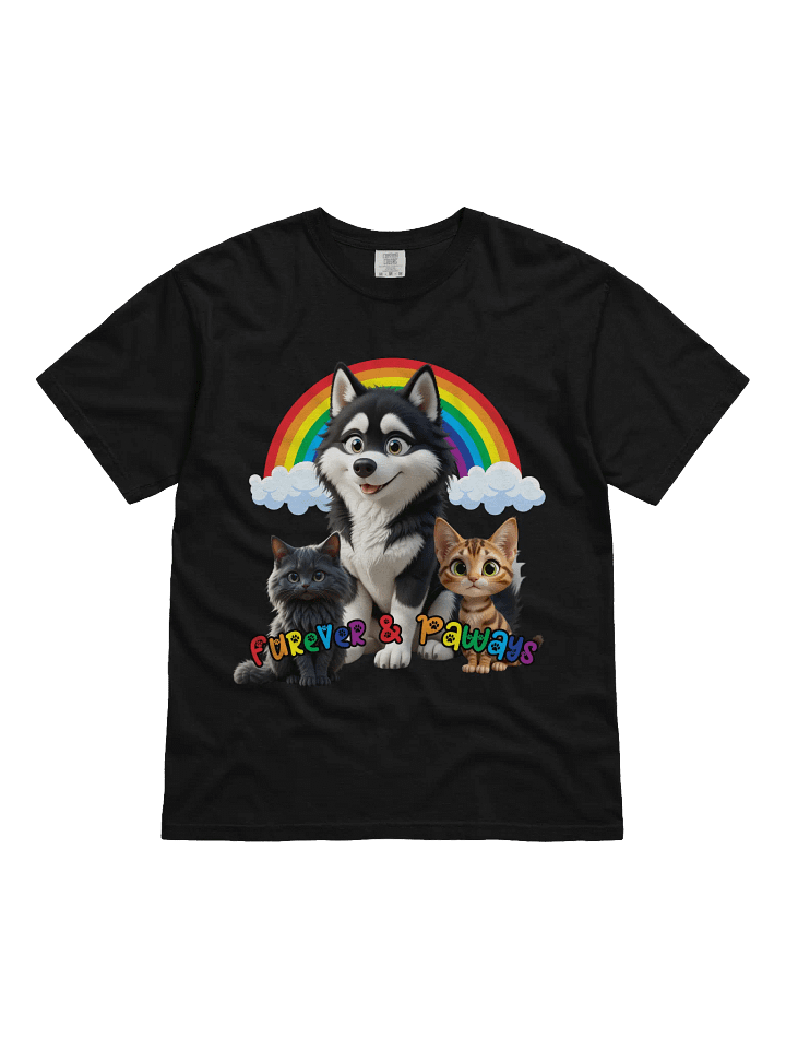 Furever & Paways Garment-Dyed Heavyweight T-Shirt product image (1)