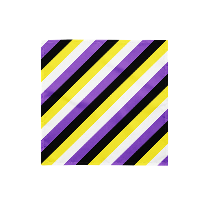 Non-Binary Flag Bandana product image (1)