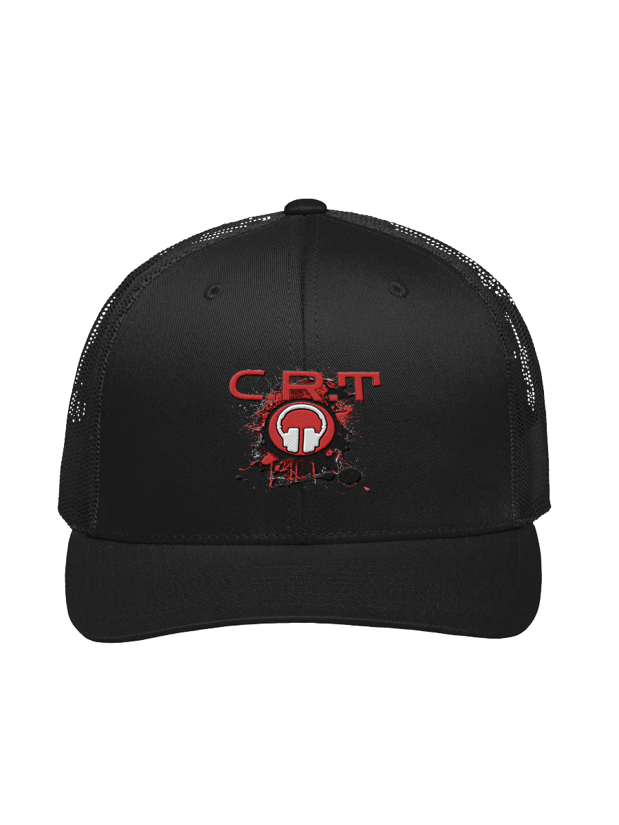C.R.T Paint Splatter Yupoong® Retro Trucker Hat product image (1)