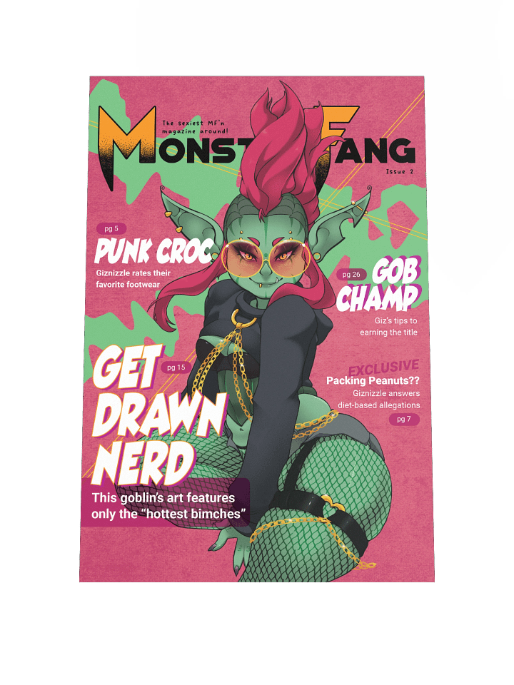 Giz MonsterFang Print product image (1)