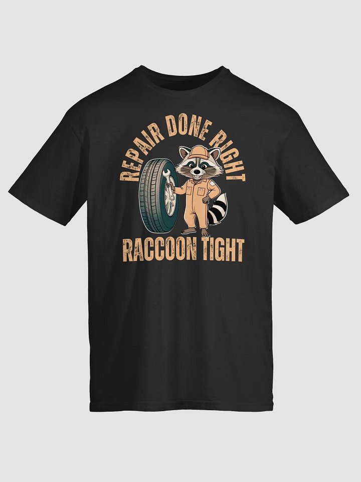 repair done right raccoon tight shirt product image (2)