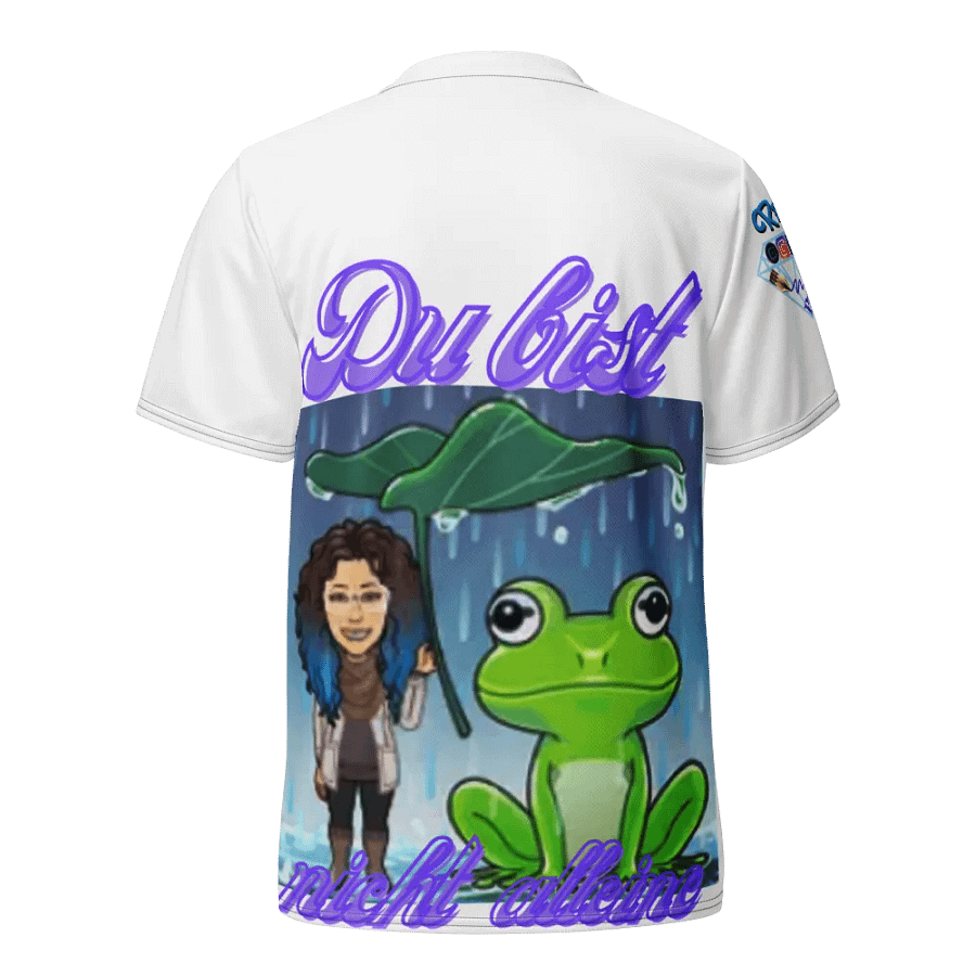 Du bist nicht alleine , Herrn -T-Shirt mit entspanntem V-Ausschnitt product image (8)