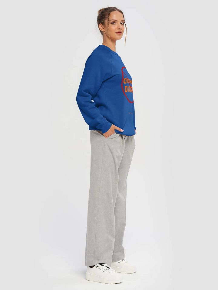 No Orange Diddy Unisex Sponge Fleece Raglan Sweatshirt from Bella + Canvas product image (2)