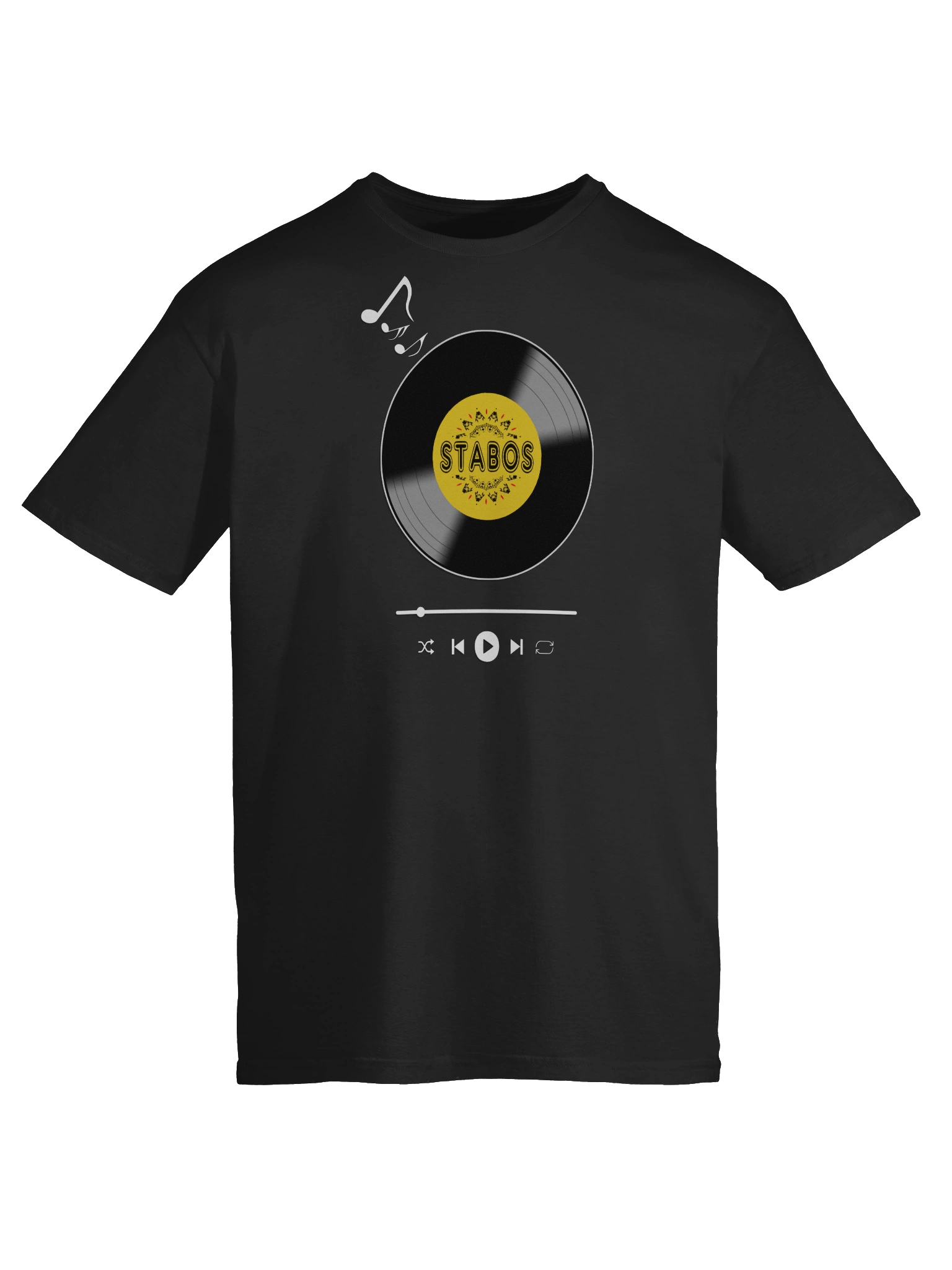 Retro Stabos Vinyl Record Music T-Shirt product image (9)