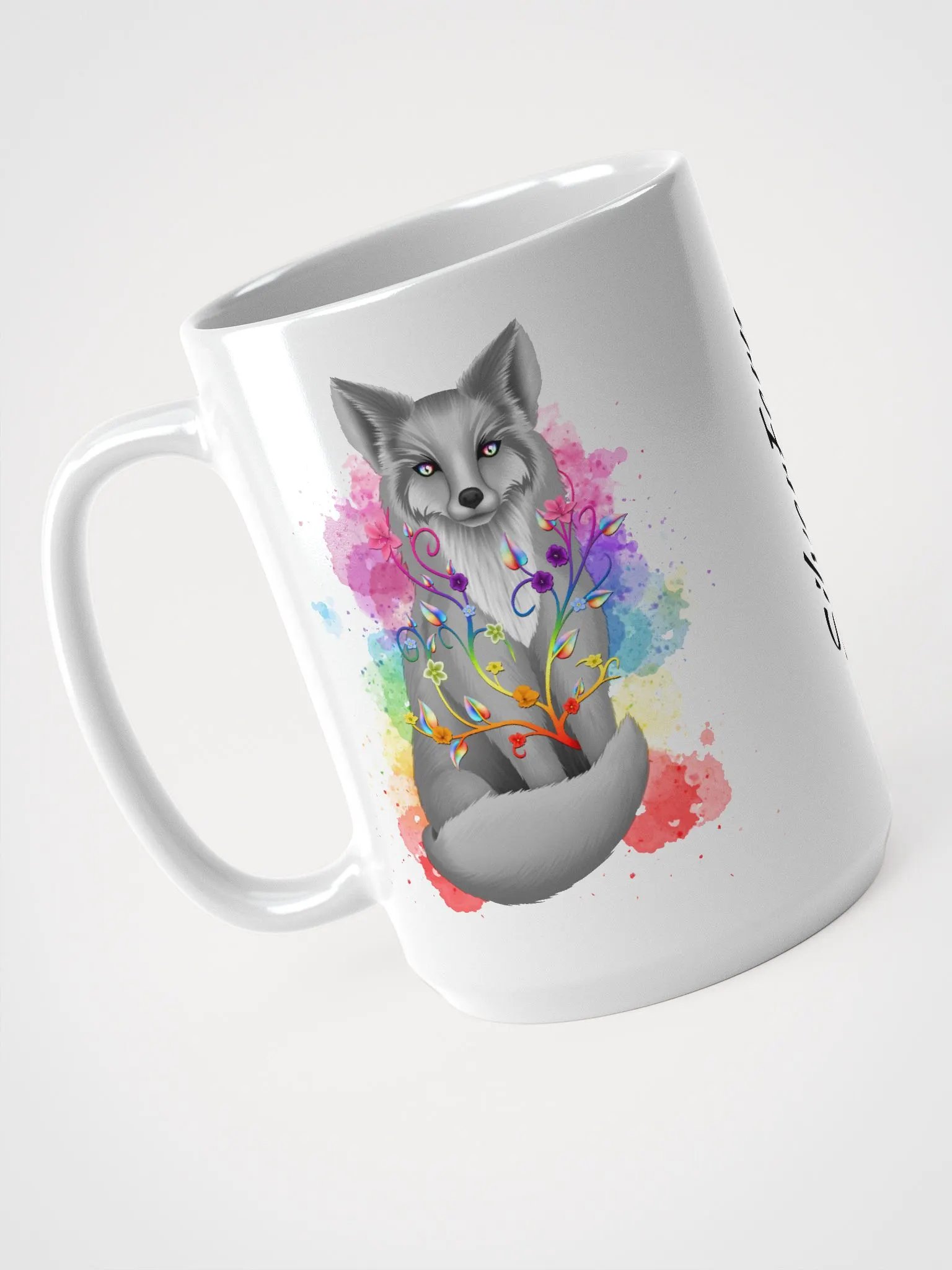 Pride Fox mug 15oz product image (3)