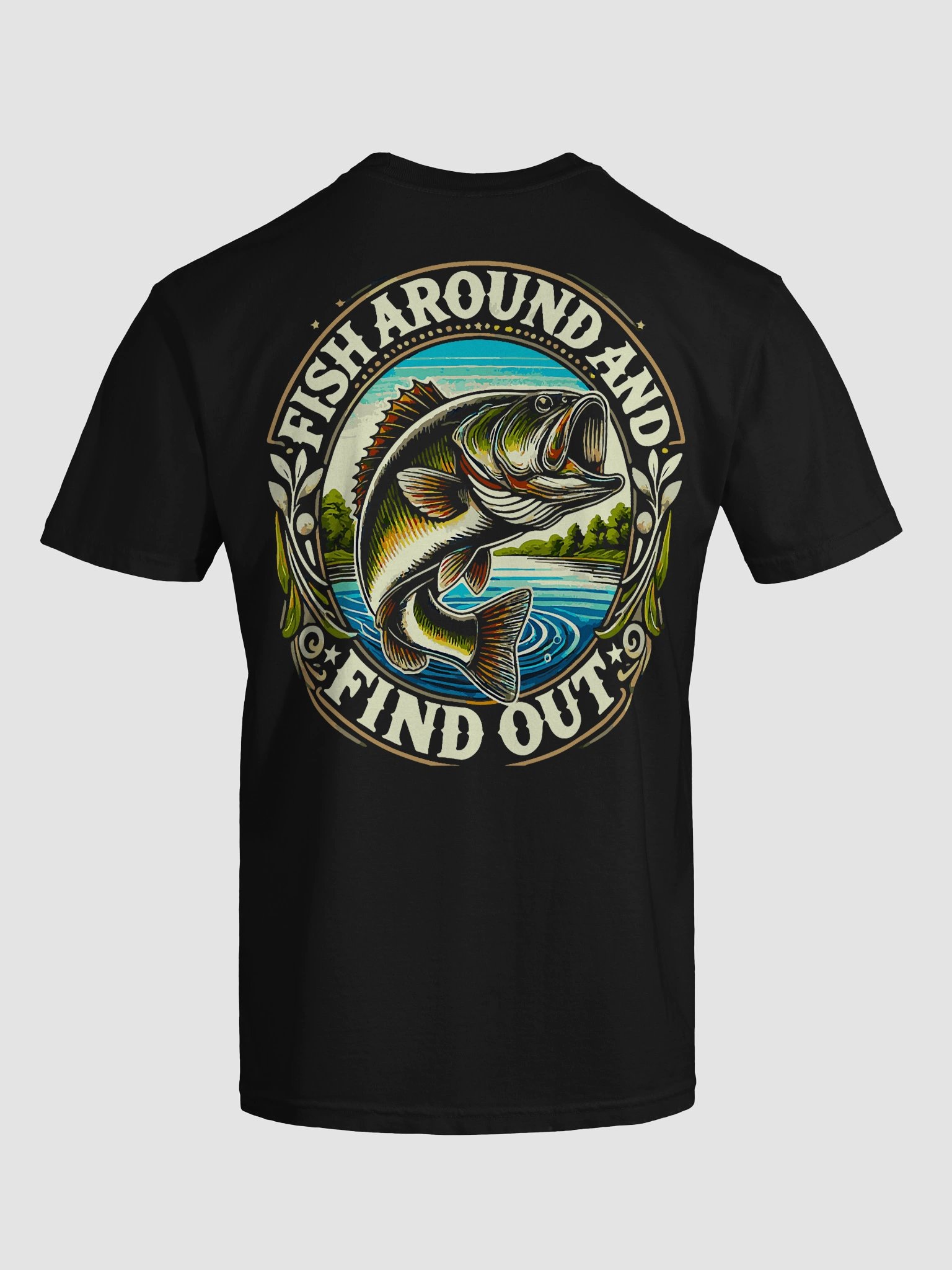 Fish Around & Find Out Comfort Tee product image (53)
