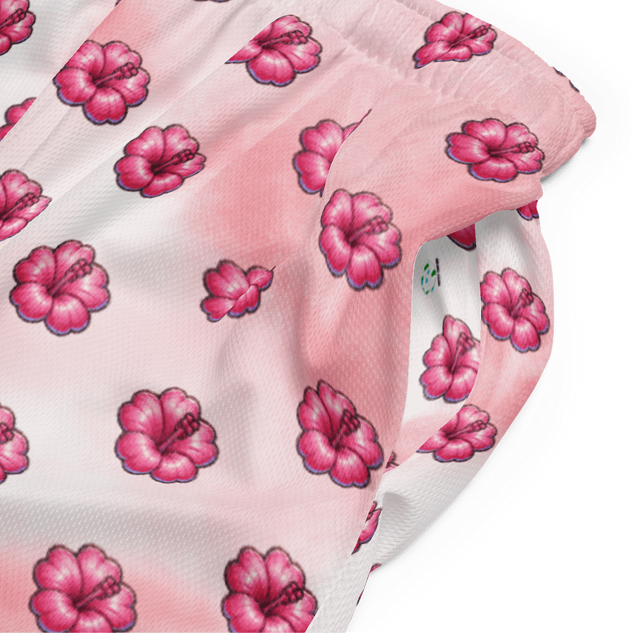 NRG Cherry Blossom Athletic Shorts (Pink Marble) product image (5)