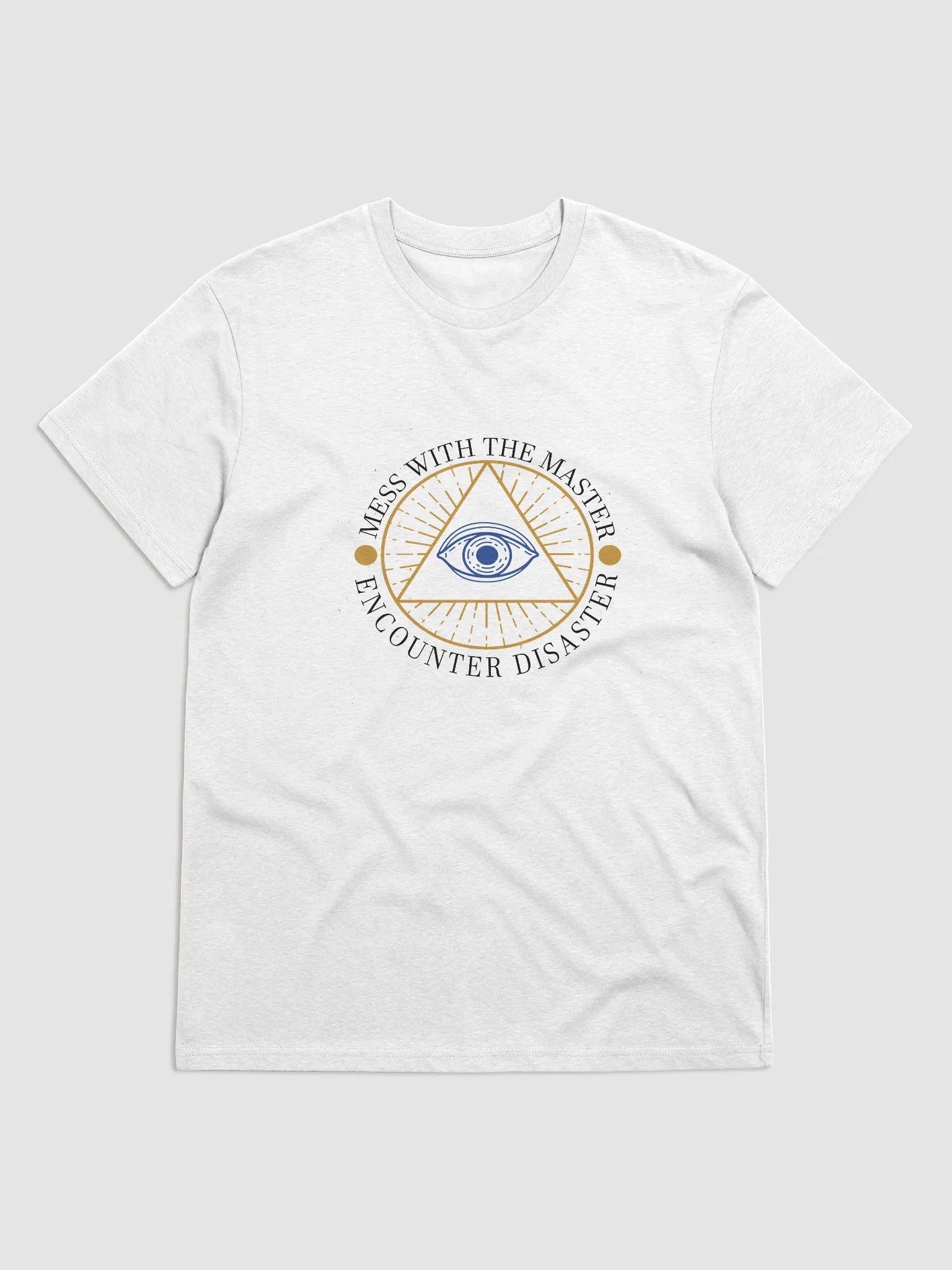 Mess With The Master, Encounter Disaster - Stanley/Stella Organic Cotton T-Shirt product image (1)