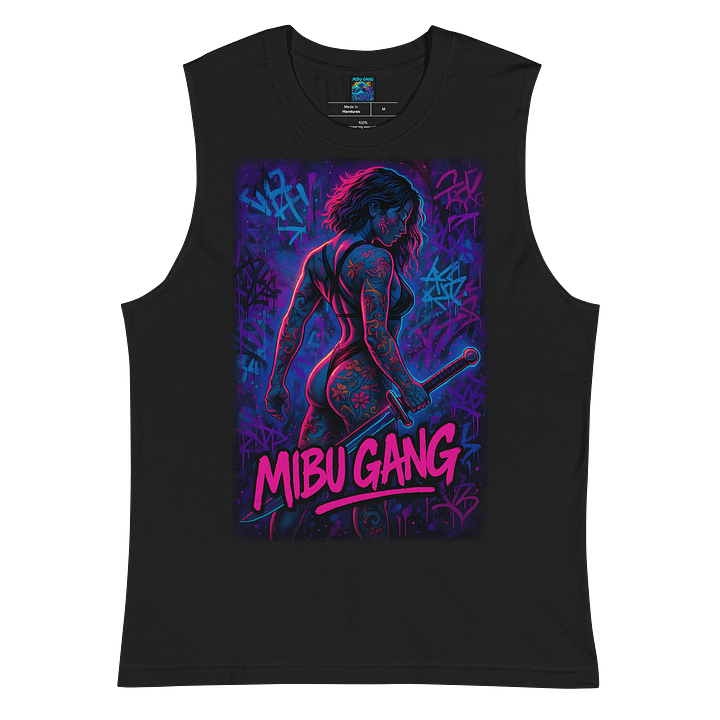 Neon Warrior – Mibu Gang Tee product image (2)