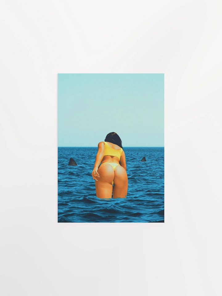 Swim With Sharks Print product image (2)