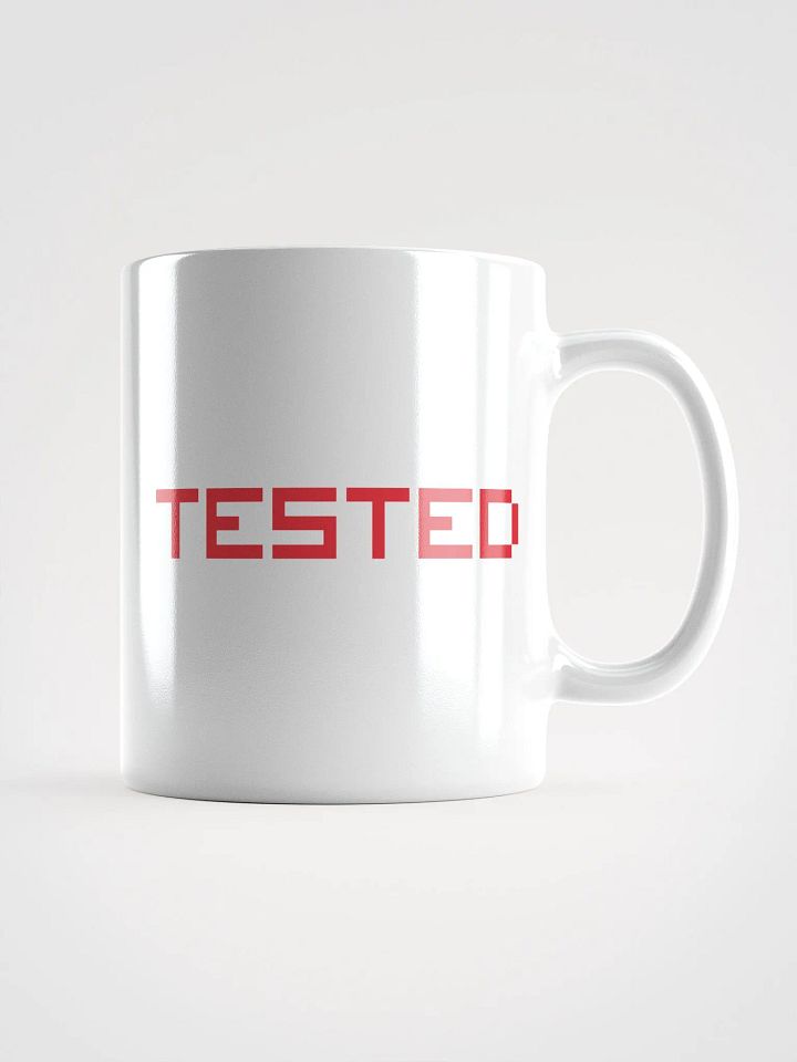 CLASSIC TESTED - RED LOGO MUG product image (1)