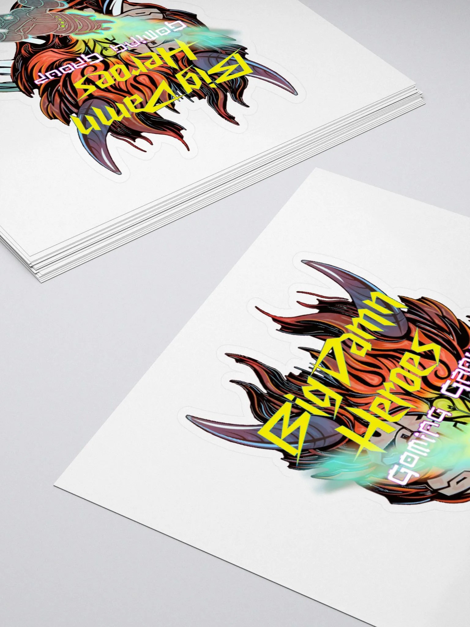 BDHGG NeoSamurai Kiss Cut Stickers product image (4)