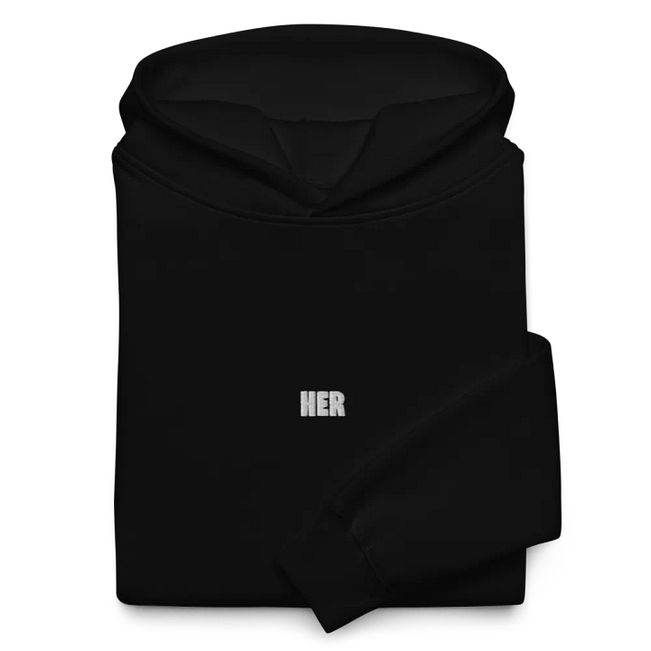 HER Minimal Embroidered Hoodie product image (2)