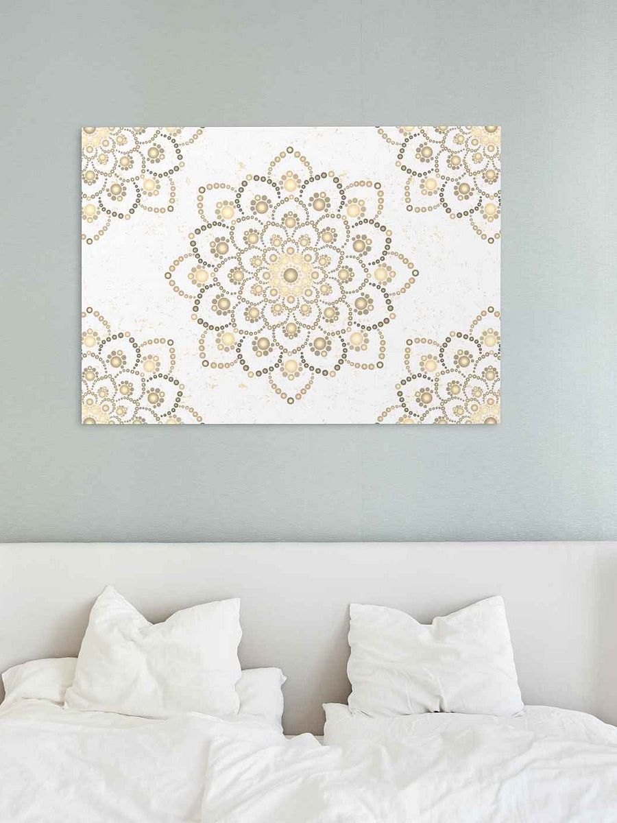 Golden-Brown Mandala Poster, 2 JPG files product image (2)