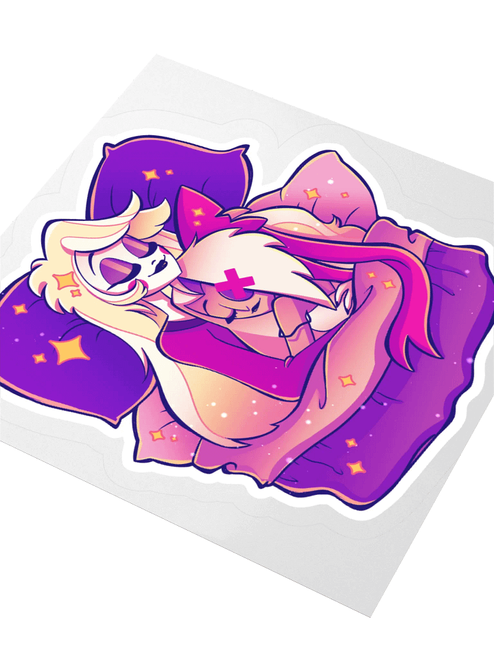Sleepytime Girlfriends Sticker! product image (2)