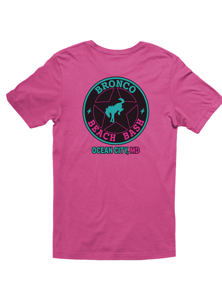2025 Bronco Beach Bash Ocean City / Destination Bigfoot Bronco Collab | Full Send Bella + Canvas Supersoft T-Shirt (Multiple Colors Available) product image (2)
