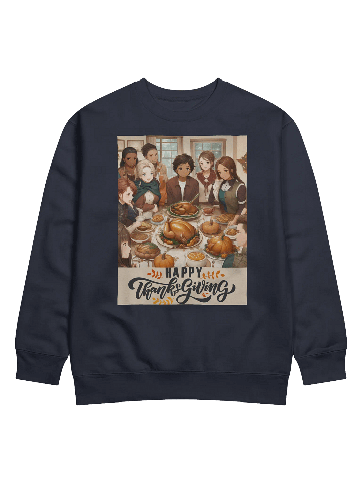 Festive Thanksgiving Gathering Sweatshirt product image (1)