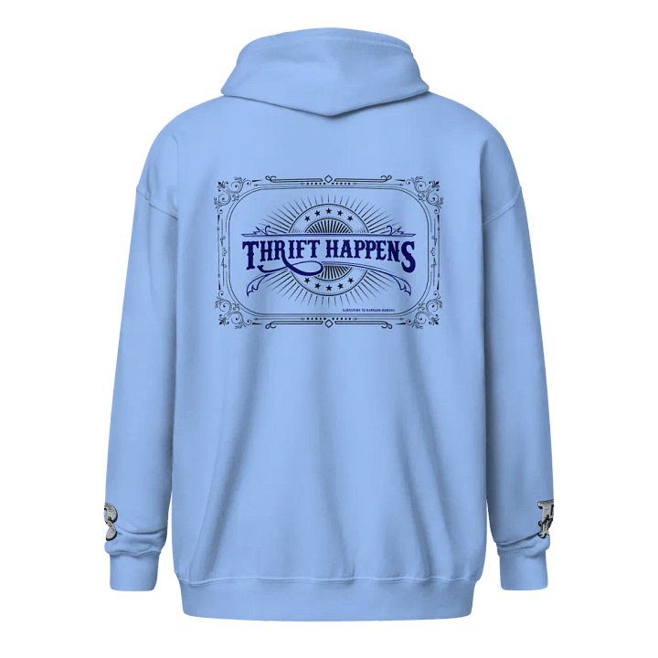 THRIFT HAPPENS (Zipper Hoodie - Light) product image (2)
