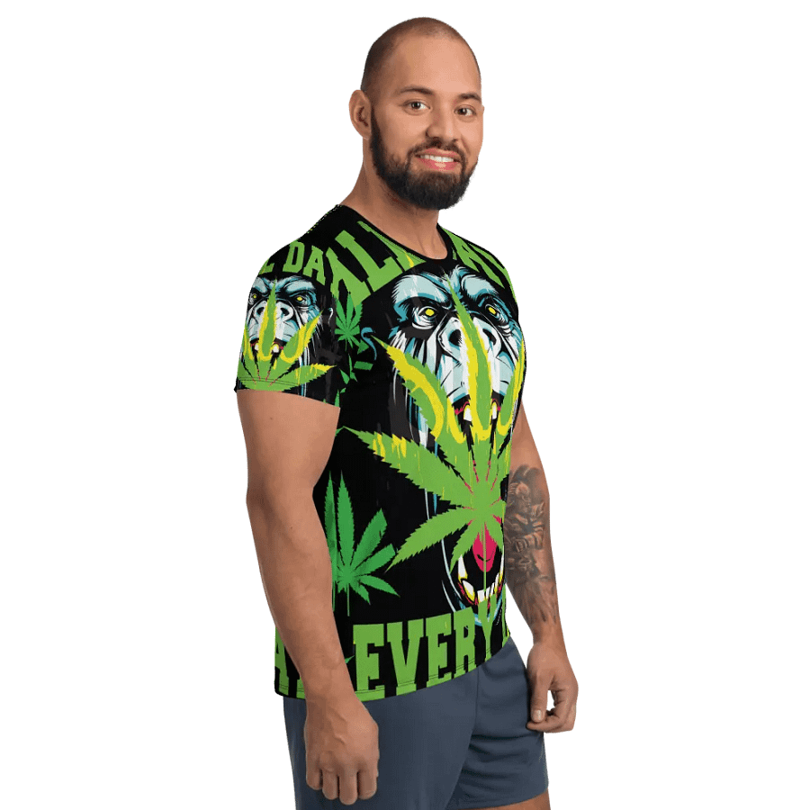 Gorilla Warfare | All-Over Print Athletic T-Shirt product image (4)