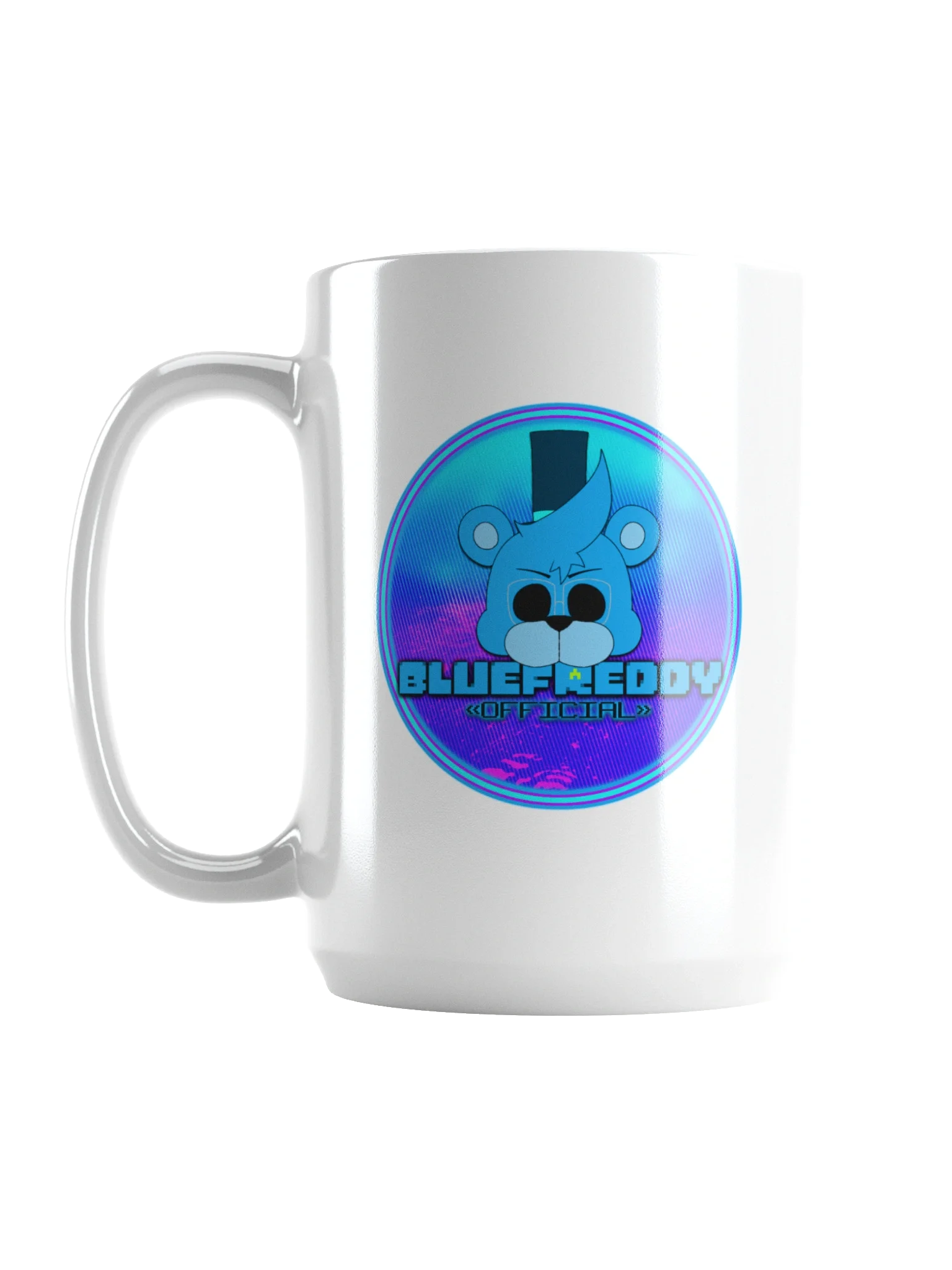 BlueFreddy Official White Mug product image (1)