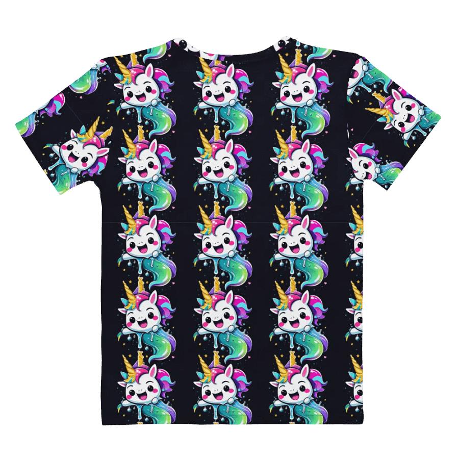 Kawaii Unicorn All Over Print T-shirt product image (9)